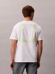 Футболка хлопковая мужская Calvin Klein 4RD810G(White) L Белая с принтом (196669381304) - изображение 2