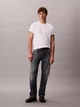 Футболка хлопковая мужская Calvin Klein 4RD810G(White) L Белая с принтом (196669381304) - изображение 3