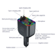 АЗП з FM-модулятором WUW-C237 black (6972573338177) - изображение 5