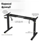 Каркас стола Mealux Powerframe Duo с двумя электродвигателями Black (BS-20 Black) - изображение 6