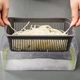 Овочерізка багатофункціональна з насадками 14в1 Veggie Slicer тертка мультислайсер набір для нарізування овочів і фруктів - зображення 6