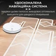 Робот-пилосос Sokany SK-13017 білий для сухого прибирання з пультом ДК акумуляторний (107-80-SK13017W) - зображення 4