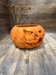 Гипсовый подсвечник «Тыква Halloween" оранжевый - изображение 6