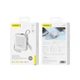 Повербанк 10000 mAh 22.5W Foneng PX115 с LED дисплеем и быстрой зарядкой PD/QC USB-C порт встроенный кабель Type-C lightning универсальный мощный портативный повер банк 10 000 power bank павербанк для телефона iPhone Samsung роутера планшета Silver - изображение 12