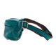 Сумка на пояс чоловіча шкіряна Ashwood D102 TEAL синя - изображение 4