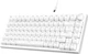 Клавіатура AJAZZ AK820 White Ігрова Дротова Механічна, USB-C, біла підсвітка, Blue Switch - зображення 2