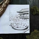 Раскраска в японском стиле Anime Coloring Book с самураями и японскими пейзажами - изображение 4