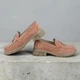 Лоферы женские замшевые MYZ 0911 PINK PEACH весна лето осень из натуральной замши персикового цвета. Размер 38 - изображение 6