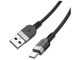 Кабель для зарядки Hoco Type-C to Lightning 3 м 27 Вт Чорний (X109) - зображення 3