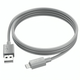 Кабель HOCO X107 Favor charging data cable Micro 3A/1m Gray - зображення 2