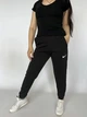 Жіночі спортивні штани 52 (2XL) Чорний - зображення 1