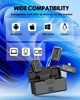 Беспроводной петличный микрофон для iPhone и Android (Приемник 2 в 1 Lightning/Type-C, Кейс с аккумулятором) - изображение 6