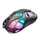 Бездротова ігрова миша Onikuma DM02 RGB Tri Mode |2.4G/BT/Type-C| Сірий - зображення 3