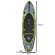 Надувная доска SUP Trizand 335 см для сапбординга с сиденьем, веслом, насосом и комплектом аксессуаров до 150 кг (25260) - изображение 2