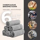 Набір серветок IDEIA 30х30, 6 шт, бавовна, Сірий 000040796 - изображение 7