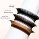 Ресницы для наращивания MARY LASH 0,10 Black Classic lashes изгиб M Mix 6–12 - изображение 6