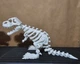 Подвижный скелет Тираннозавра – Tyrannosaurus Rex 20х10х10 см белый - изображение 4
