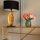 Лампа настільна, Leaflight Gold finish black marble base - зображення 1