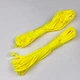 Шнур Paracord 550 3,5мм 10 м паракорд для браслетів, брелоків, нашийників лимонний (79500010) - изображение 2