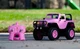 Машина на пульті керування рожева Girlmazing 1:16 Jeep Wrangler Jada 96991 - зображення 2