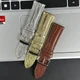 Ремешок универсальный, Leather Crocodile, Золотой - 687902 - изображение 5
