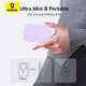 Портативна батарея (Power Bank) Baseus P1008210E513-00 EnerFill FM11, 10000 mAh, Бузковий - 657568 - зображення 5
