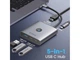 Док-станція Orico Type-C 5-in-1 Docking Station (FAX3-5P-GY-EP) - зображення 3