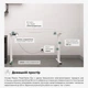 Каркас столу Mealux Powerframe Duo White з двома електродвигунами (арт. BS-20 White) - изображение 4