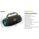 Портативна колонка Hopestar H53 Pro, Чорний - 643303 - зображення 6