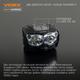 Налобный фонарь VIDEX VLF-H055D черный 500Lm 5000K - изображение 4