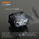 Налобный фонарь VIDEX VLF-H055D черный 500Lm 5000K - изображение 10