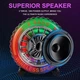 Портативна колонка Sing-e ZQS-818, Чорний - 692586 - зображення 4