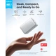 Батарея универсальная Anker 10000mAh Nano 45W, Built-In USB-C Cable, White (A1638H21) - изображение 6