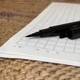 Лайнер для каліграфії та написання ієрогліфів 14,5 см чорний(KB_2564073895) - зображення 2