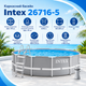 Каркасный бассейн Intex 26716-5, 366 × 99 см - изображение 5