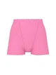 Жіночі трусики Victoria's Secret (26599587952) Exploded Logo Cotton High-Waist Boyshort S рожеві - зображення 4