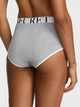 Женские трусики Victoria's Secret (28744968275) Exploded Logo Cotton Modern Brief XL серые - изображение 2
