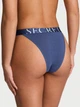 Женские трусики Victoria's Secret (374889678945) Exploded Logo Cotton 90s Brief XL синие - изображение 2