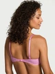 Комплект белья Victoria's Secret бюст и трусики тонг 1160873488 (Розовый 38C/XL) - изображение 3