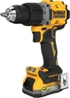 Wiertarko-wkrętarka akumulatorowa DeWalt 18 V XR z 2 akumulatorami 1.7 Ah (DCD800E2T-QW) - obraz 1