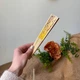 Веер «Цветочное поле» 21 см × 37 см желтый(KB_3037025079) - изображение 6