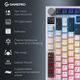Клавіатура GamePro Asgard Valhalla QLAB Sakura Switch White With Display (MK160-W-D-QS-PRO) 333283 - зображення 8
