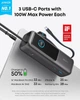 Повербанк (Powerbank) Anker ZOLO Power Bank 25000mAh 165W Black (A1695P11, A1695H11) - зображення 2