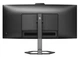 Монітор 34" Philips 34E1C5600HE (34E1C5600HE/00) VA 100Hz 3440x1440 Curved Black - зображення 3