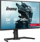 Монітор 23.8" iiyama G-Master GB2471HSU-B1 Red Eagle Fast IPS 240Hz 1920x1080 Black - зображення 2