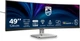 Монитор 48.8" Philips 49B2U5900C (49B2U5900C/00) VA 75Hz 5120x1440 Curved Black - изображение 2