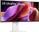 Монитор 39.7" LG UltraFine 40U990A-W (40U990A-W.AEU) Nano IPS Black 60Hz 5120x2160 Curved White - изображение 2