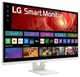 Монитор 31.5" LG SMART 32U721SA-W (32U721SA-W.AEU) VA 60Hz 3840x2160 White - изображение 4