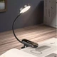 Лампа с аккумулятором Baseus Comfort Reading Mini Clip Lamp 3W 4000K 350mAh USB 5V с креплением-прищепка Black-Gray - изображение 1