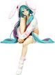 Фигурка аниме Noodle Stopper FuRyu Хацунэ Мику Hatsune Miku Кроличьи уши Rabbit Ear Hood Pajama Vocaloid 14 см - изображение 5